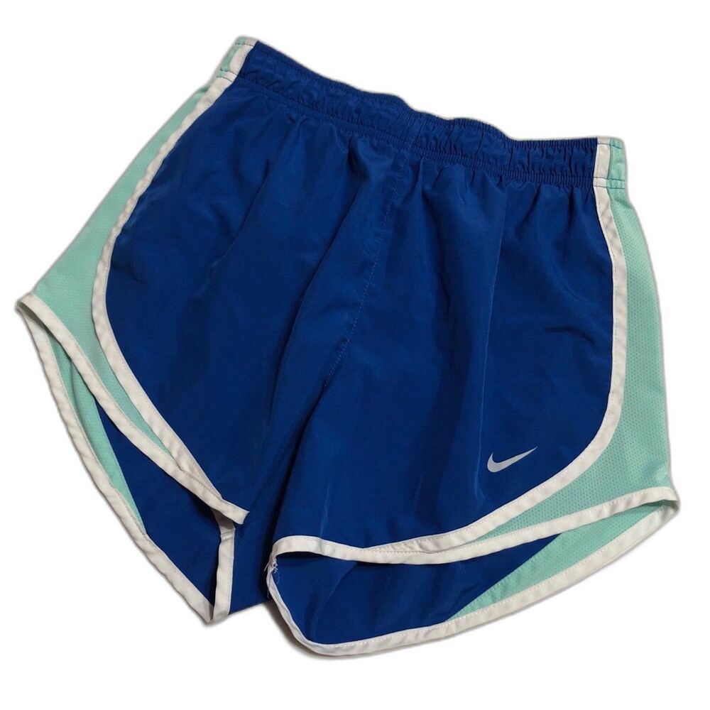 Nike Dri Fit Athletic Shorts for Women Size Small  Blue and Green